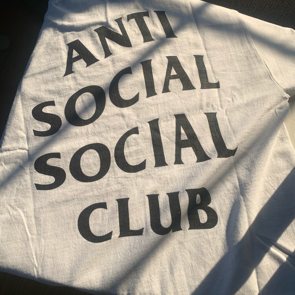 White Anti Social Social Club Logo Tee 2